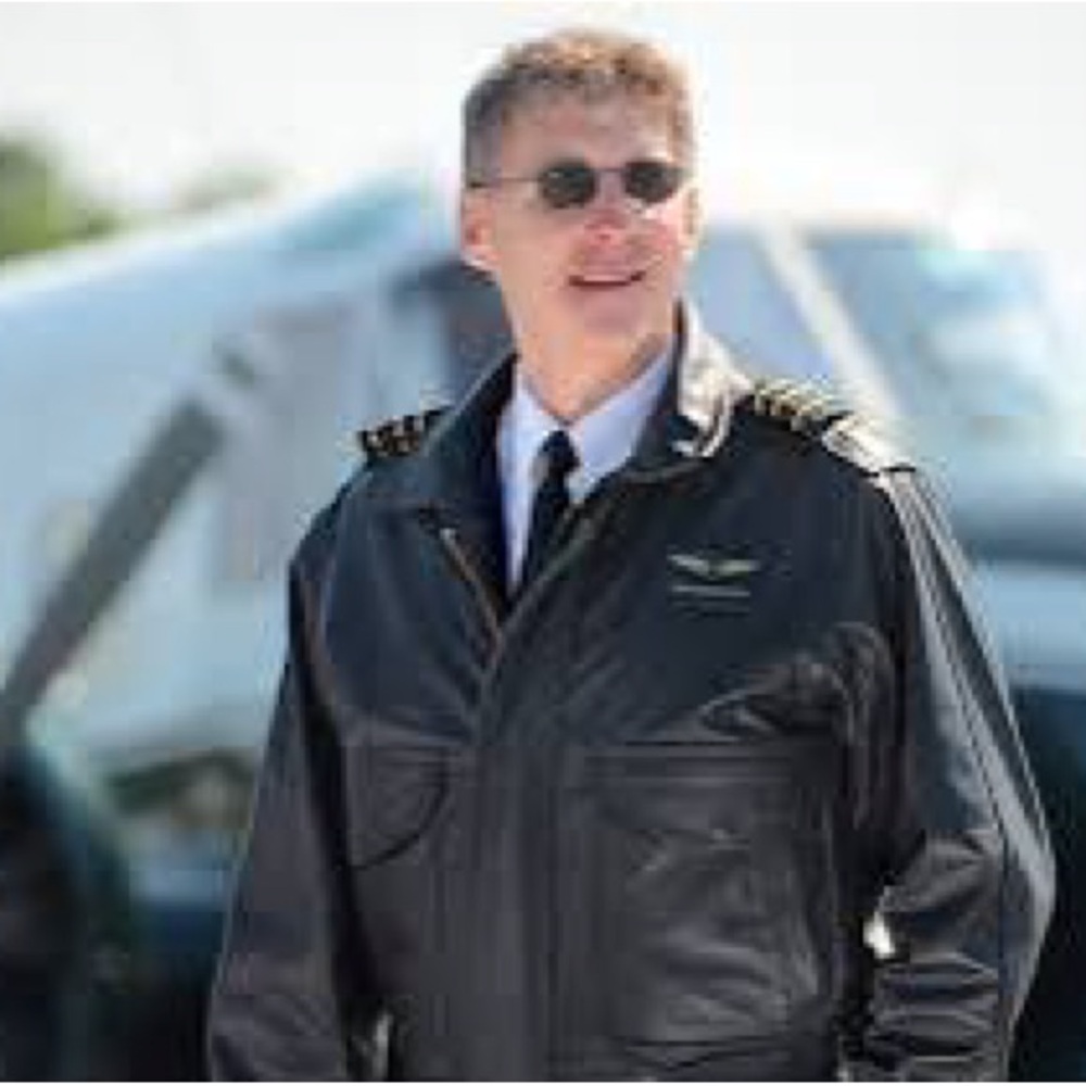 Perrone Leather Professional Aviator’s Flight Jacket